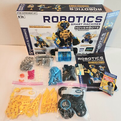Robotics Smart Machines Hoverbots Thames and Kosmos STEM  227 Pieces Complete