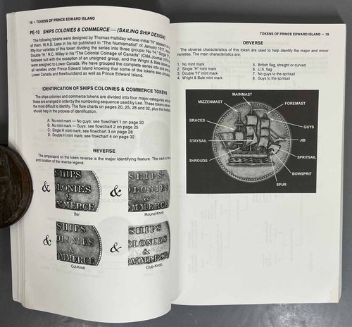 Charlton Standard Catalogue of CANADIAN COLONIAL TOKENS by Cross - 4th - 2000 - Picture 6 of 10
