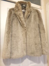 Faux Fur Coat Size 12