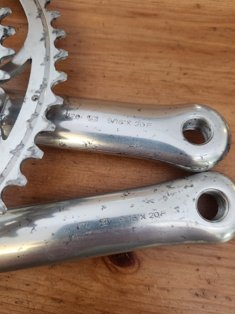 Pédalier Campagnolo Record 170mm - 94170 - Troc Vélo
