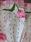 Size 5 6 Di Vani Tulips Tulip Polka Dot White Dress — photo 5