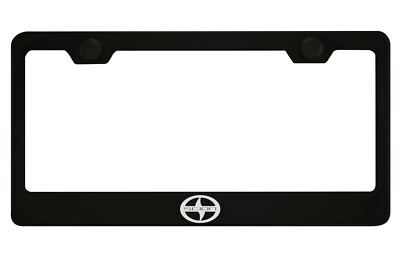 Black License Plate Frame For Scion