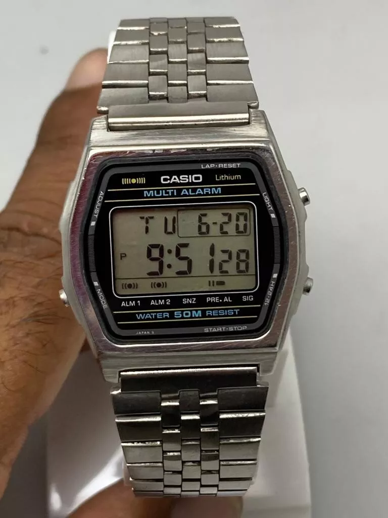 Casio Vintage Collection A-158WA-1Q Unisex Watch Online at Best