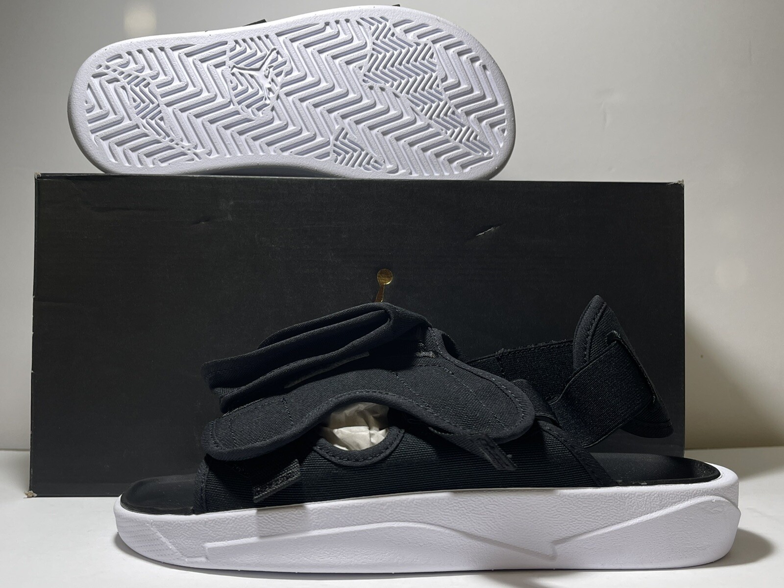 Nike Air Jordan LS Slides Retro Black Red (CZ0791006) Sandals Mens Size eBay