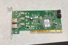 Dell Low Profile Dual Port 1394 Firewire 400 Card AFW-2100/Dell CR656 Used