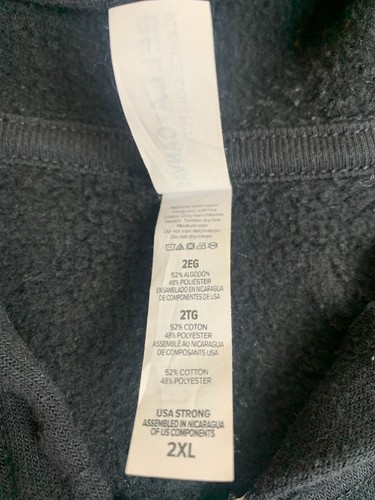 Columbus Cafe Sweatshirt Erwachsene 2XL schwarz Hoodie Pullover Mermaidcore Anker Herren - Bild 5 von 9