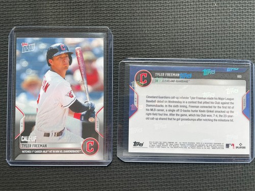 2022 Topps Now 653 Tyler Freeman