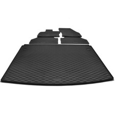 Gummimatten + Gummi Kofferraumwanne RKK passend für VW Caddy 5 V 5-Sitz Bj.2020