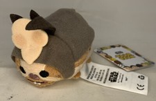 NWT Disney Star Wars TSUM TSUM Logray Endor Ewok Stackable Plush Stuffed Animal