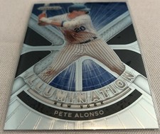 2021 Panini Prizm Baseball Pete Alonso New York Mets Illumination insert #IL-10