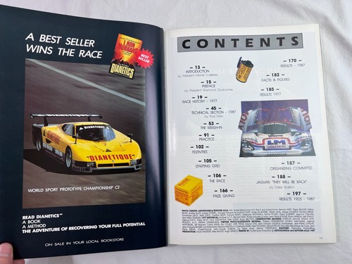 AUTOMOTIVE BOOK 24 Heures Du Mans 1987 - Picture 5 of 11