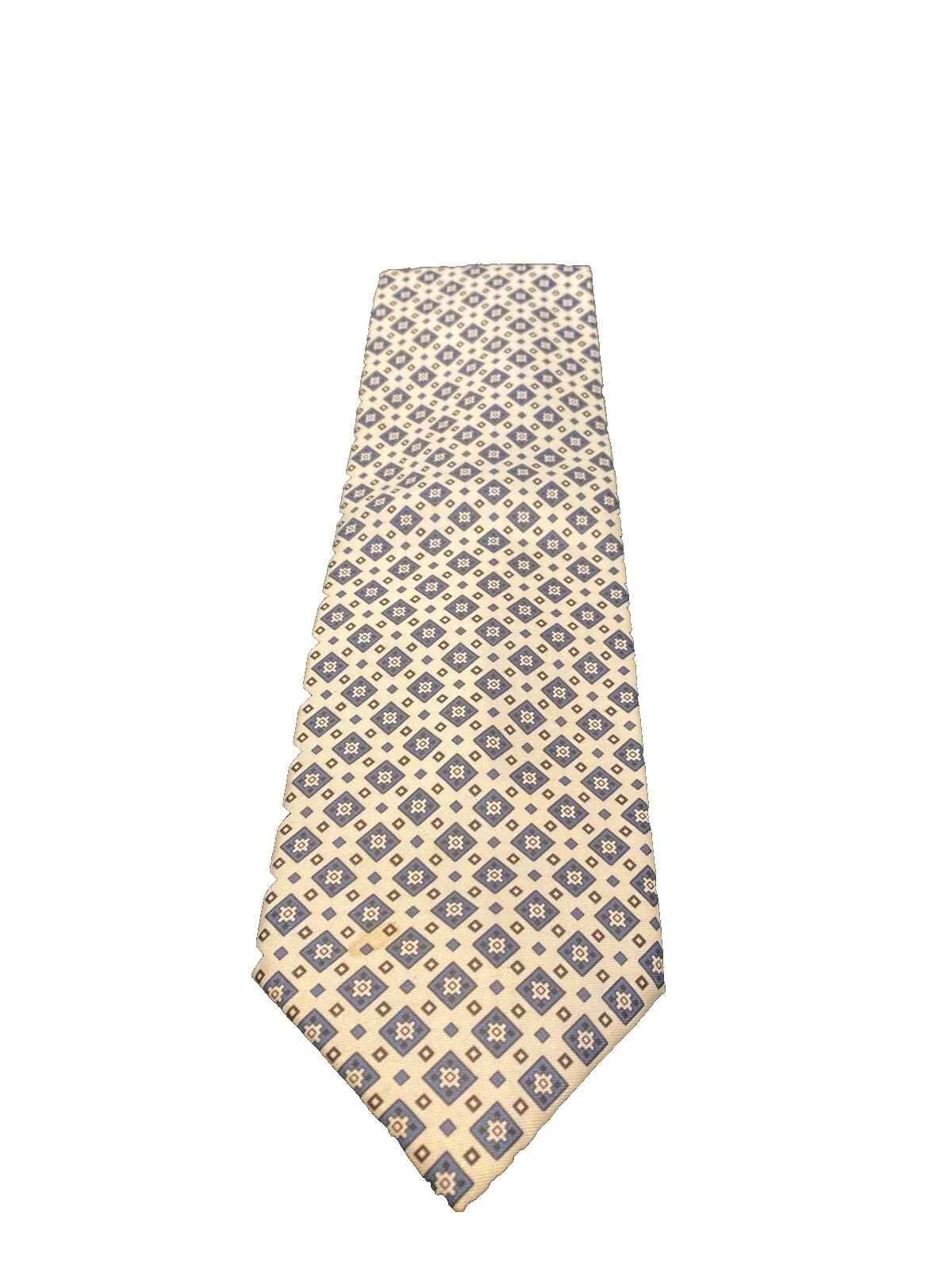 Branco década de 1980 Vintage Gravatas, Laços e Gravatas para Homens