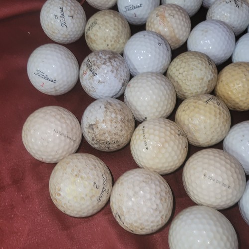 Mixed Lot of 58 Golf Balls Various Brands Of Titleist. Used - Picture 6 of 7