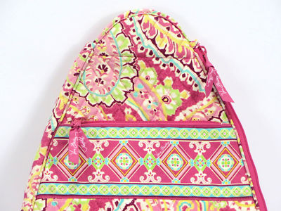 VERA BRADLEY Racquet Cover Capri Melon NWT Vera Bradley Capri Melon Tennis Racquet Cover Bag Shoulder  main image 2