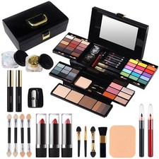 Professional Makeup Kit for Women Girl Full Kit with Mirror 60 Colors All in ...