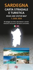 Sardegna. Carta stradale e turistica 1:300.000. 78 spiagge con foto, descrizione