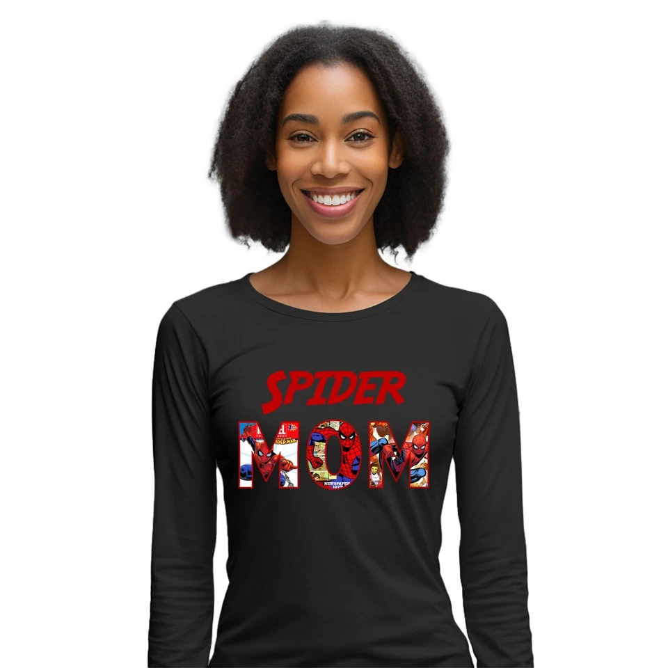 Camiseta hecha a mano Spider-Man cumpleaños niño talla mediana camisa familiar Foto 3 de 4