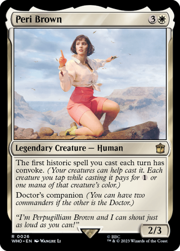 Doctor Who Commander Deck Singles - N to Z - MTG - Near Mint - Picture 12 of 179