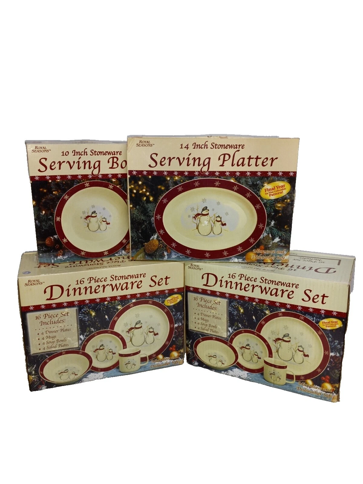 Juegos de Servicio de Cena Gres Royal