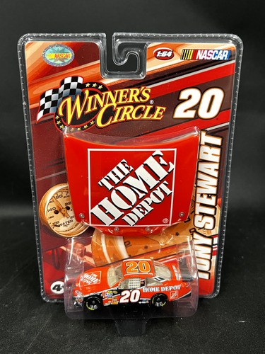 Nascar Winner's Circle #20 Tony Stewart w/ Home Depot Diecast Car and Hood