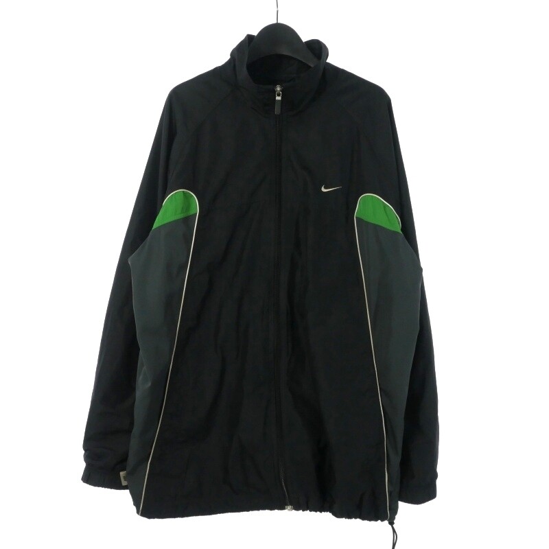 NIKE 00S Nylon Jacket Track Jacket Blouson Embroidered Logo L 