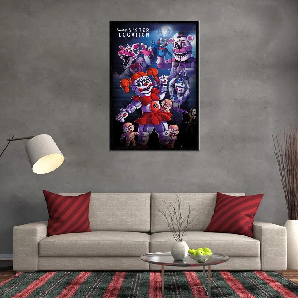 Poster Five Nights At Freddys's - Sister Location Group, Wall Art, Gifts &  Merchandise