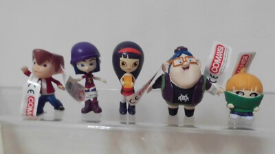 Pumpkin Reports Comansi Figur Cake Topper TV Kult 5 x Figur komplettes Set Top