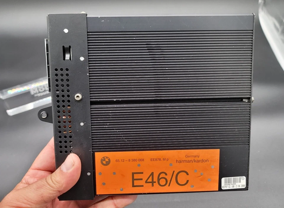 ⭐ 00-06 Bmw E46 325ci 323ci 330ci M3 Convertible Harman Kardon Amplificador Fabricante de Equipo Original Foto 2 de 4