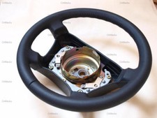 Lederlenkrad für Mercedes W201 W202 W124 W210 W140 Lenkrad Neu Beziehen in Leder
