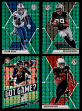 2020 Panini Mosaic Football Green Prizm Parallel Singles Rookies Choose Yours!