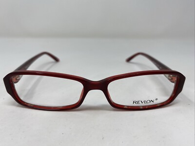 Revlon RV575 GARNET 51-15-135 Red Plastic Full Rim Eyeglasses Frame V180