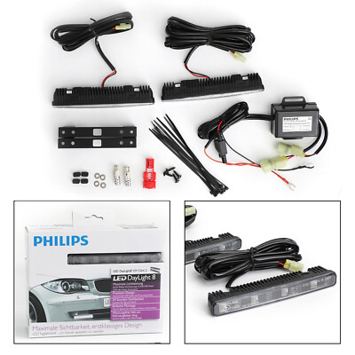 PHILIPS Luxeon LED DayLight 8 Daytime Running Light DRL Light lamp 12824 12V USA