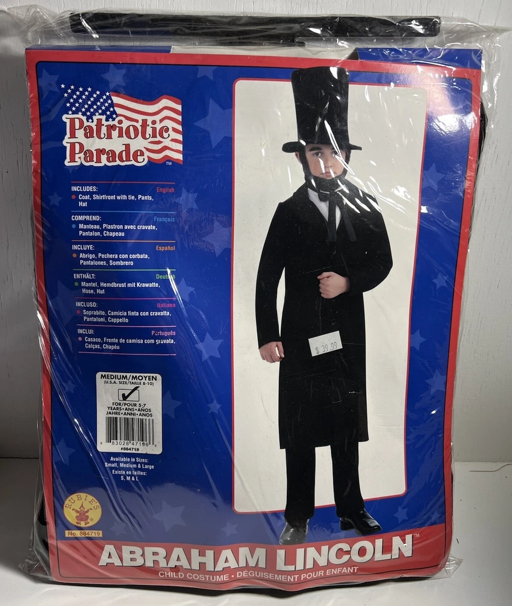 Abraham Lincoln Deluxe Adult Costume Holiday Costumes - In Stock : About Costume