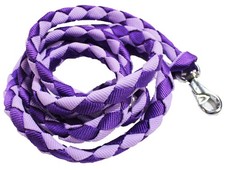 10 Horse Flat Nylon Braided Halter Lead Rope ...
