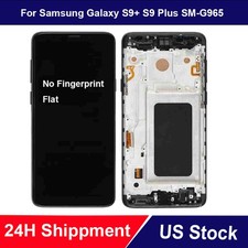 For Samsung Galaxy S9 Plus G965U LCD Touch Screen Digitizer Display Frame Part