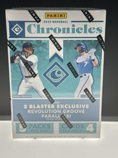 2022 Panini Chronicles Baseball 5-Pack Blaster w/Revolution Groove Exclusive