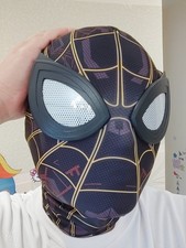 Spider Man Face Mask Head Hood Helmet Cosplay Costume Spiderman Halloween Party