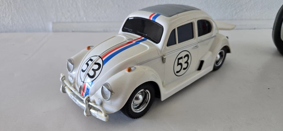 Coche de radio control Herbie 1963 VW Beetle completamente cargado Street Racer Foto 3 de 4