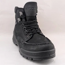 ECCO TRACK 25 Women Size 7-7.5/EU 38 Waterproof Plain Toe Boots Rold Mid GTX