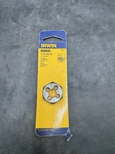 Irwin 9742 Hanson High Carbon Steel Metric Hexagon Die 12mm-1.25 1 pc