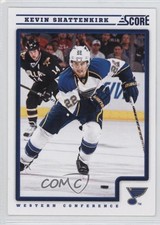 2012-13 Score Kevin Shattenkirk #410 0qr0