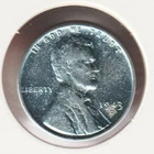 1943 WWII Lincoln Wheat Steel Penny Collectible US Collection Very Good War Coin