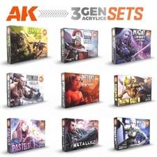 AK Interactive: Paint Color Sets - Model & Ga...