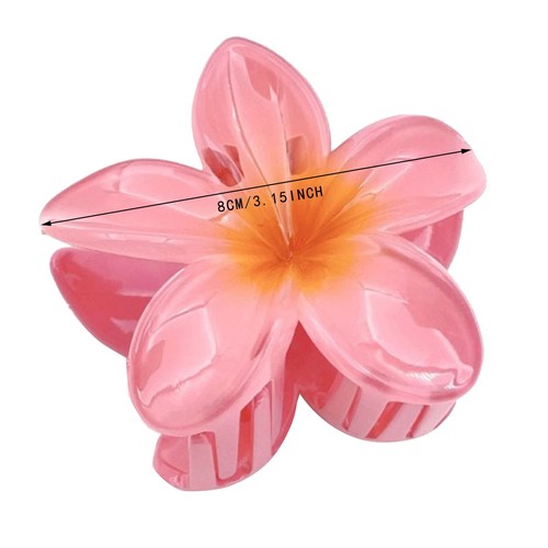 Flower Hair Clip Women's Hair Clips Large Hair Clips Flower Clip Non-Slip Clips - Picture 8 of 20