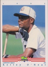 1992 Classic Best #167 Kelley O'Neal Lakeland Tigers Baseball Card RC