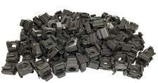 Black 1224 Cage Nuts 100 Pack USA Made Durable Hardware Replacement Fasteners
