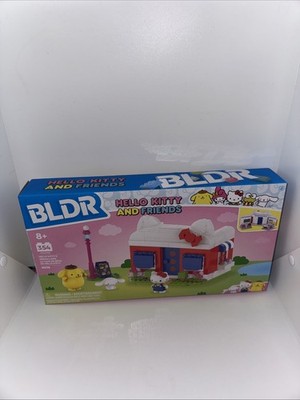 BLDR Hello Kitty and Friends Hello Kitty's Dream Cafe Builder Set 354 pcs New