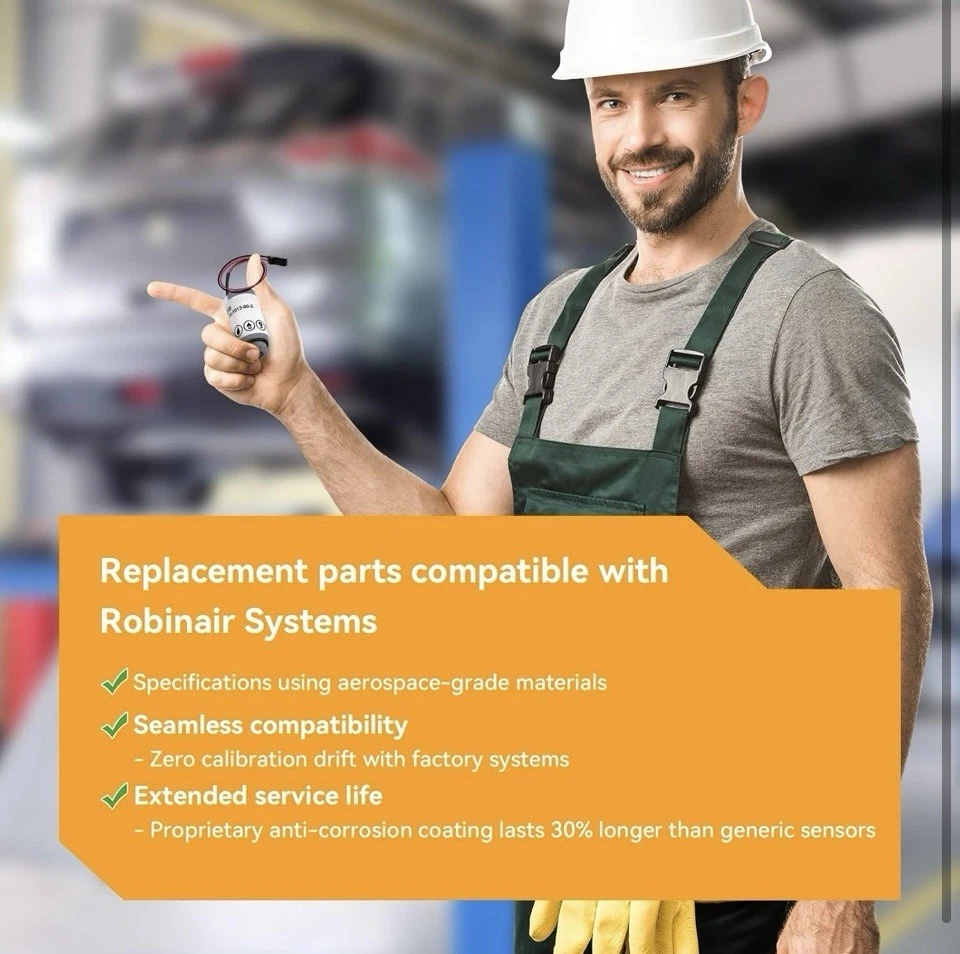 Nuovo sensore ossigeno per macchina Robinair R-1234yf ricambio sensore ossigeno 16916 - Immagine 4 di 4