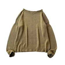 MARGARET HOWELL MHL. Linen Cotton Silk Roll Neck Knit Size 2 Made In Japan