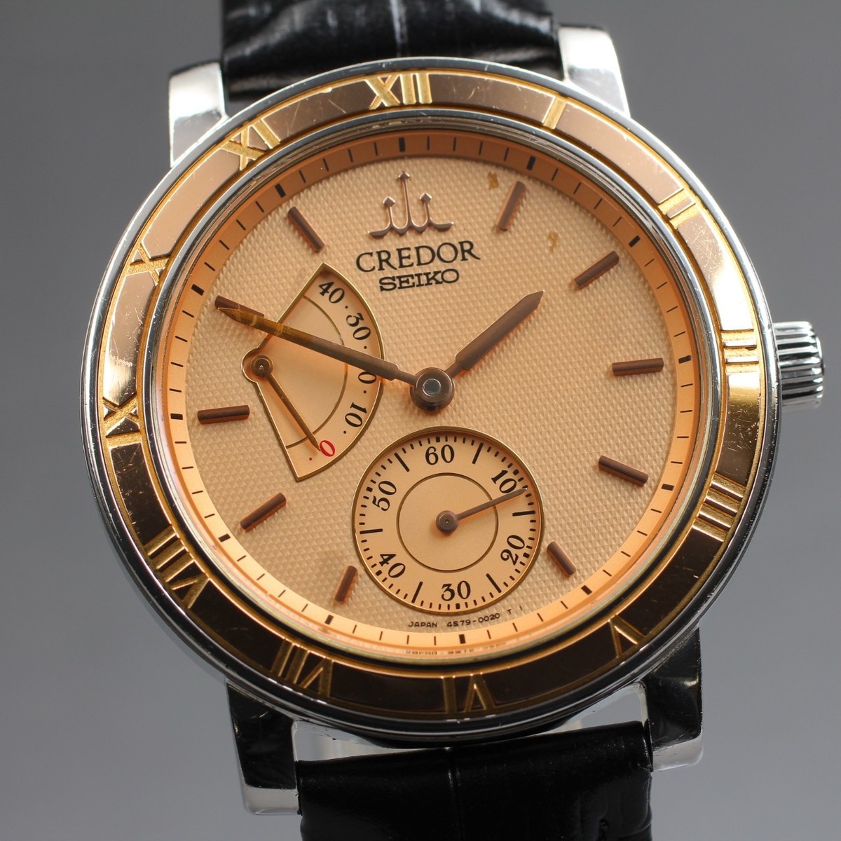 Seiko 4s79 Movement Seiko Credor Pacifique YGSS Manual Winding For